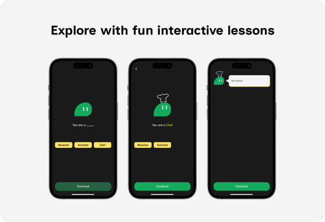 Explore with fun interactive lessons