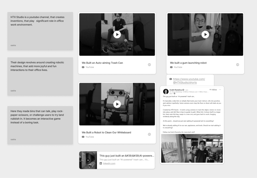 Office environment research — goals and reference images